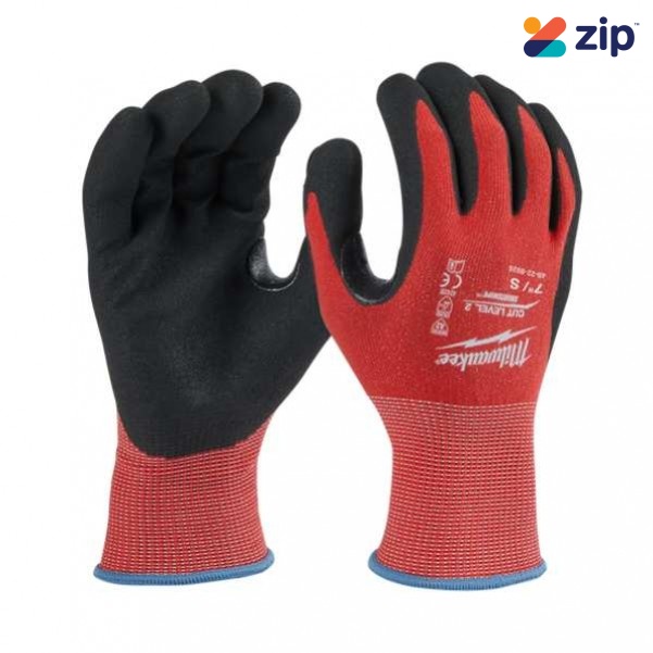 Milwaukee 48228929 - Cut 2(B) Nitrile Dipped Gloves XXL